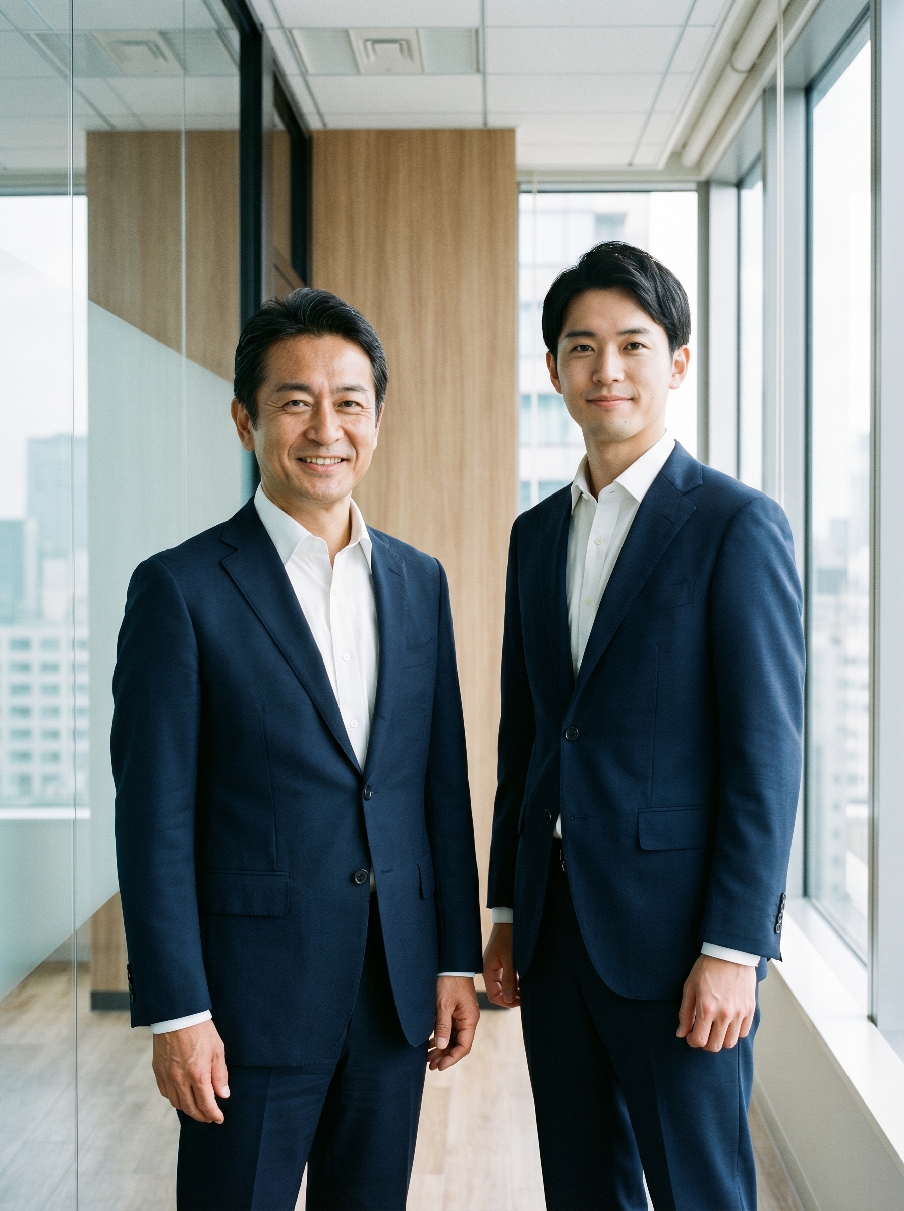 代表弁護士 山田太郎と弁護士 鈴木次郎