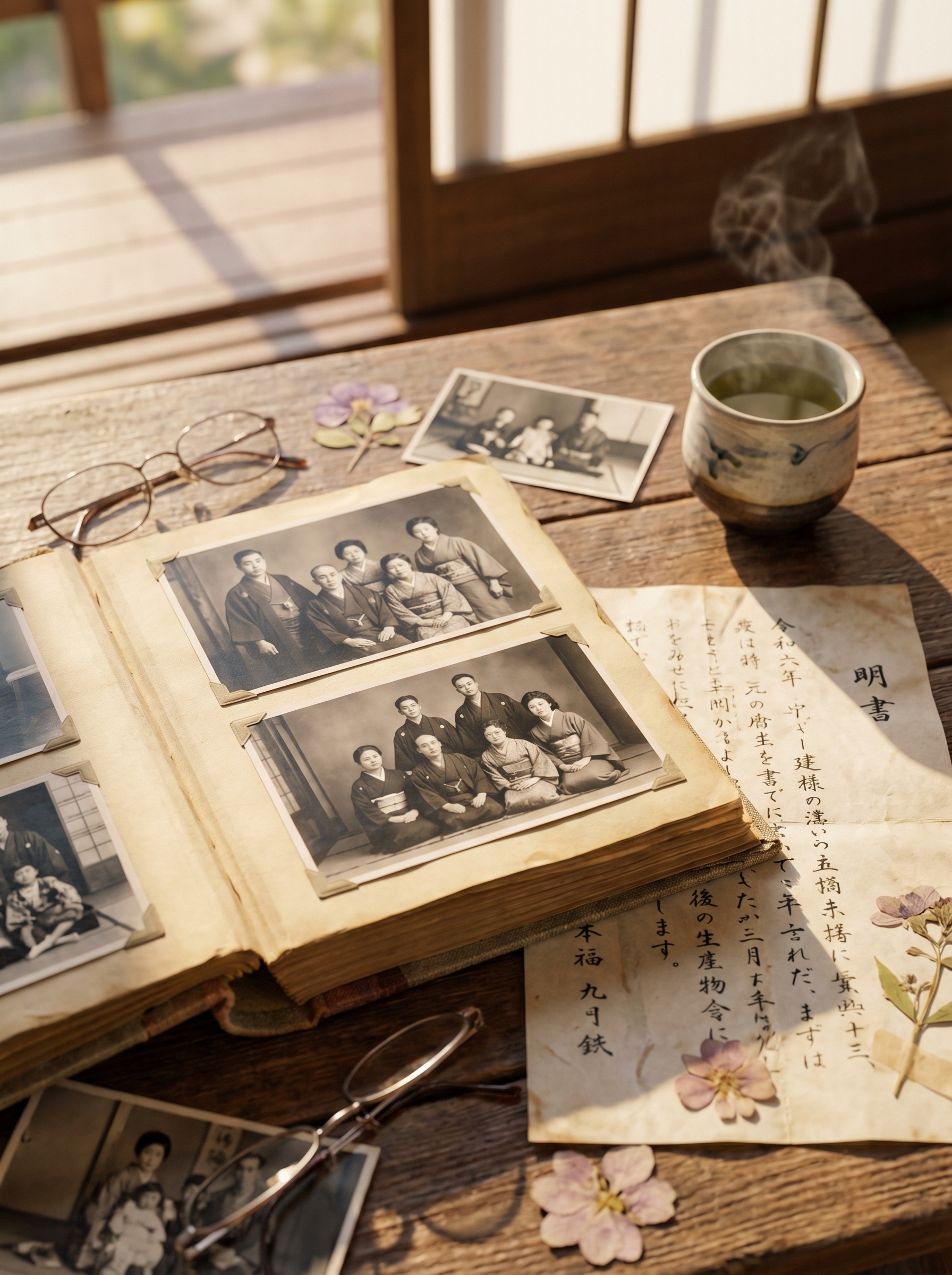 相続についてご家族で話し合うイメージ